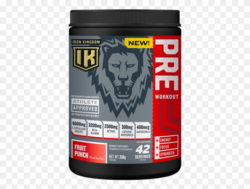 379x575 Iron Kingdom Pre Workout Fruit Punch Iron Kingdom Pre Workout, Poster, Advertisement, Flyer HD PNG Download