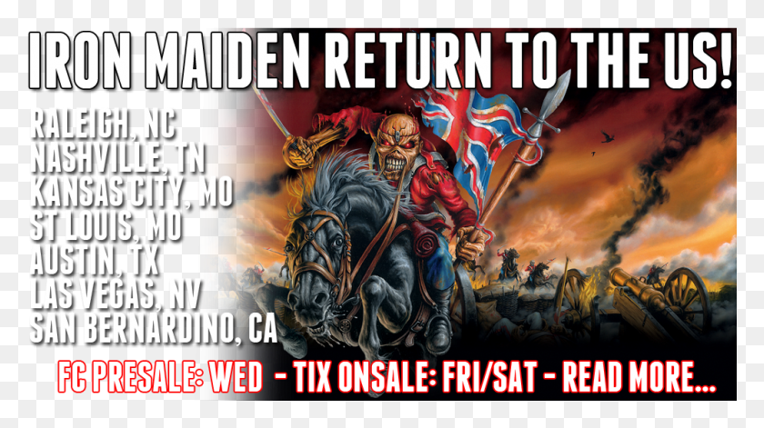 994x525 Iron Maiden Maiden England 2013, Poster, Advertisement, Book HD PNG Download