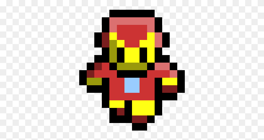 337x385 Железный Человек 8Bit Железный Человек, Pac Man, Графика Hd Png Скачать