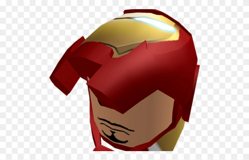 512x481 Iron Man Clipart Tony Stark Iron Man Roblox, Label, Text, Helmet HD PNG Download