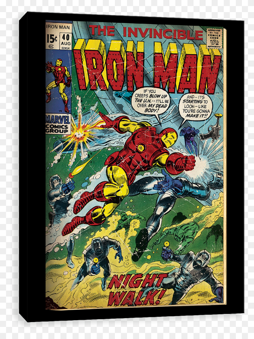 901x1225 Iron Man Comic, Comics, Book, Poster HD PNG Download