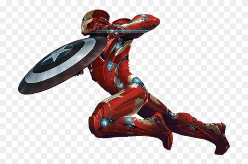 721x498 Железный Человек Комикс Капитан Америка Гражданская Война Железный Человек, Мотоцикл, Транспортное Средство, Транспорт Hd Png Скачать