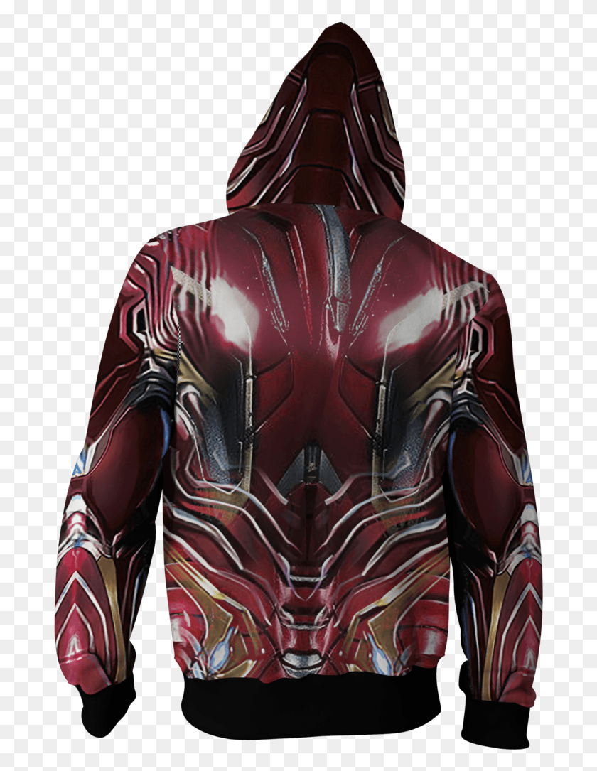 690x1025 Iron Man Suit 3D Zip Up Hoodie Fullprinted Zip Up Hoodie, Ropa, Abrigo, Abrigo Hd Png