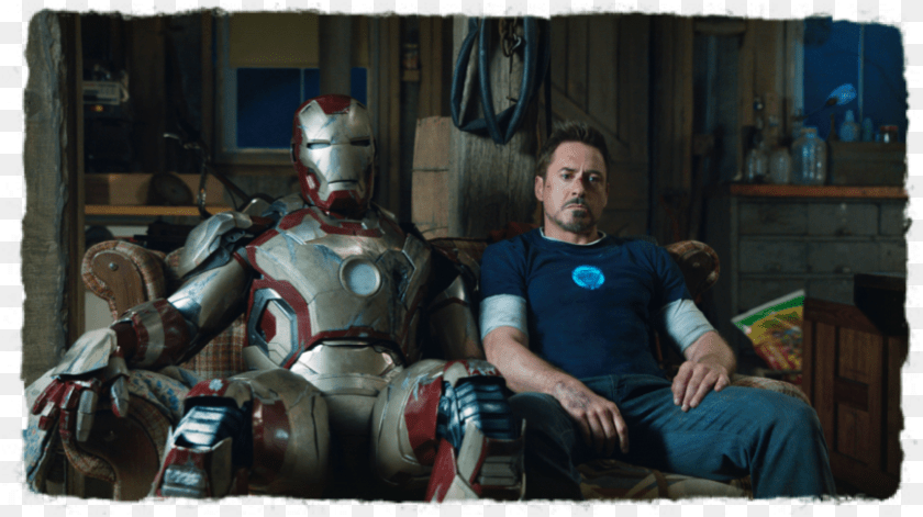 867x486 Iron Man Suit Stolen, Helmet, Adult, Male, Person Sticker PNG