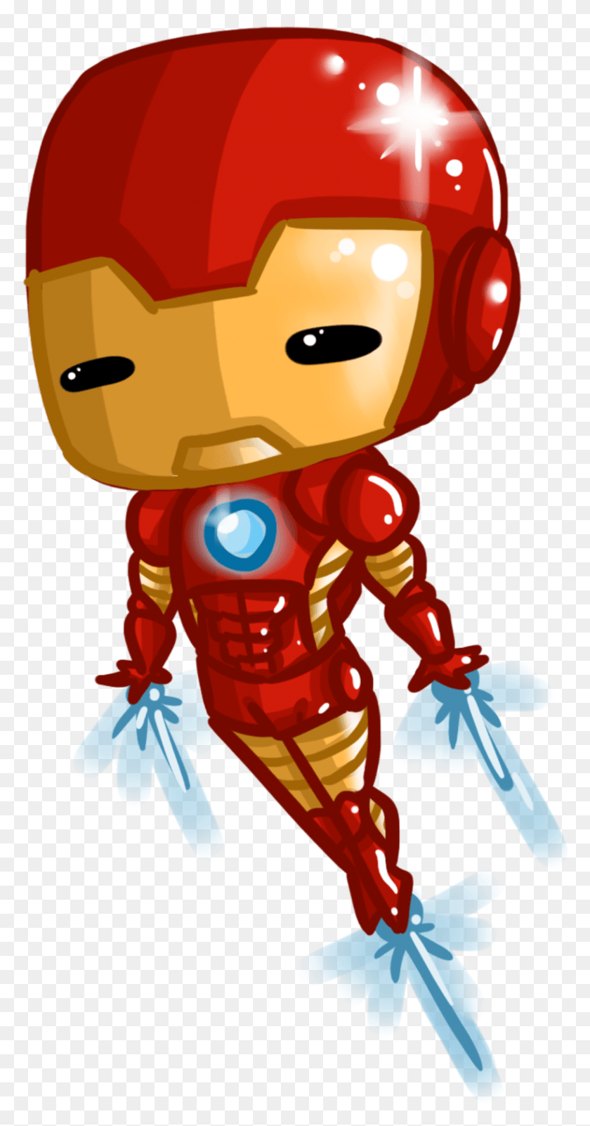 819x1620 Iron Man Tony Stark Chibi Chibi Avengers Iron Man, Juguete, Casco, Ropa Hd Png