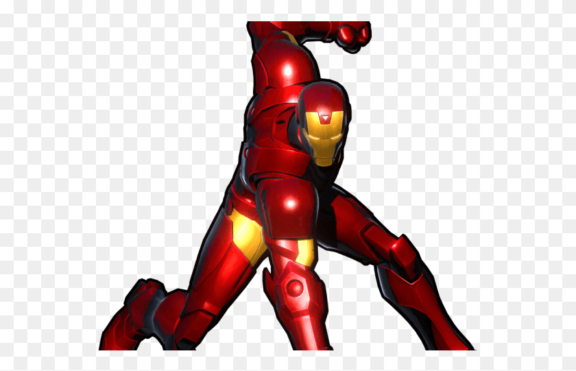 555x481 Descargar Png Iron Man, Marvel Vs Capcom 3, Iron Man, Robot Hd Png