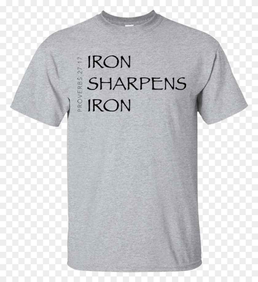 1040x1144 Iron Sharpens Iron Black Font Flight Crew T Shirts, Clothing, Apparel, T-shirt HD PNG Download