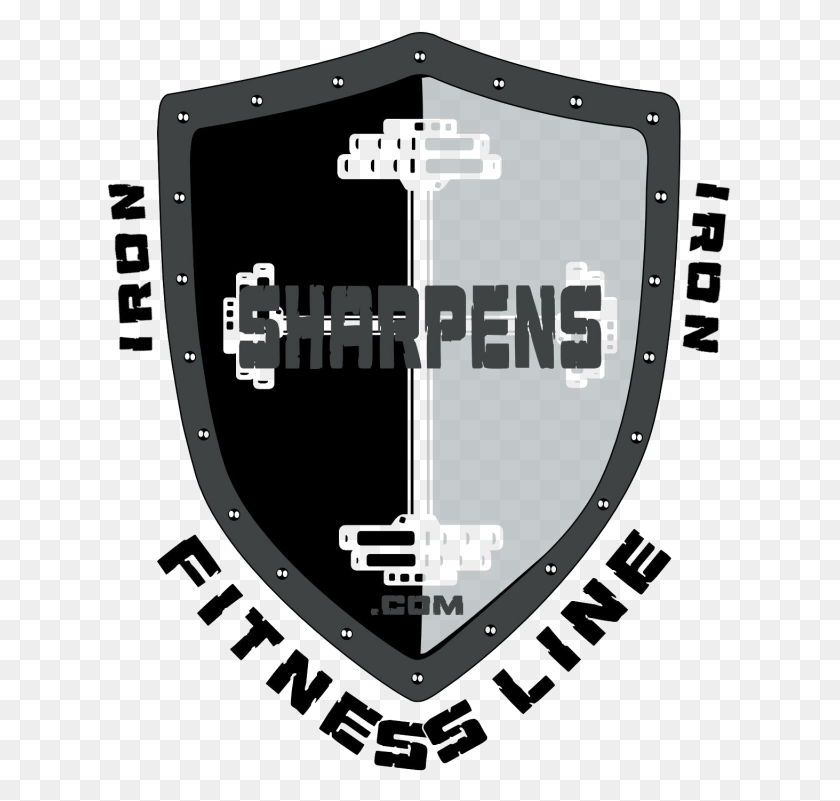 627x741 Iron Sharpens Iron Fitness Line Emblem, Armor, Shield, Mobile Phone HD PNG Download
