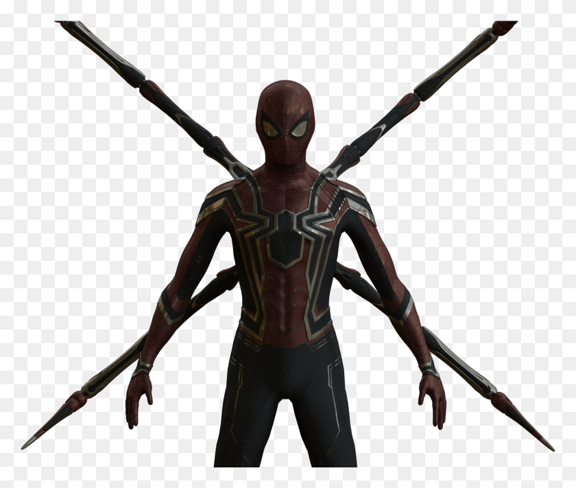 1726x1441 Iron Spider Spider Action Figure, Bow, Ninja, Person HD PNG Download
