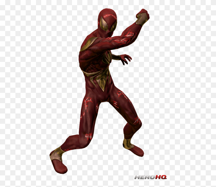458x665 Iron Spiderman Shattered Dimensions Iron Spider, Person, Human, Skin HD PNG Download
