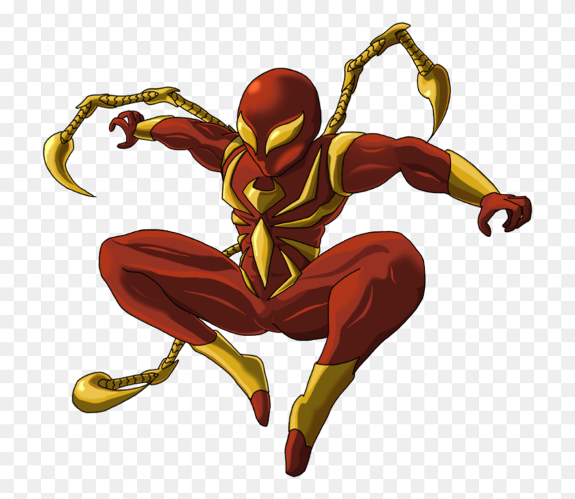 717x669 Iron Spiderman Png / Iron Spiderman Hd Png
