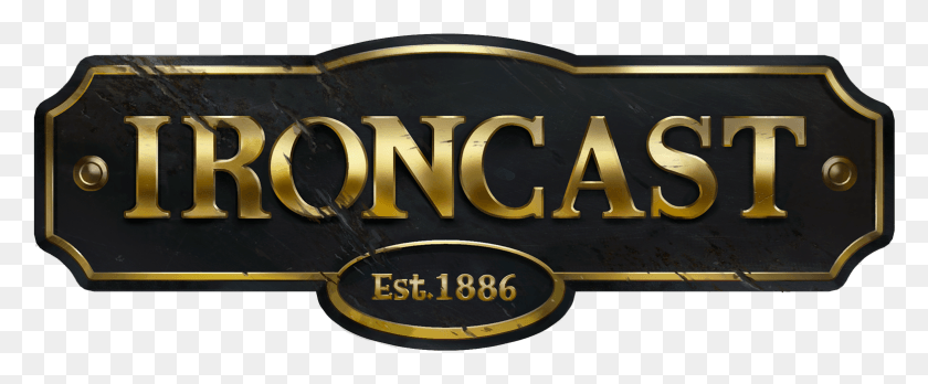 1569x580 Ironcast Large Logo Ironcast, Alphabet, Text, Word HD PNG Download