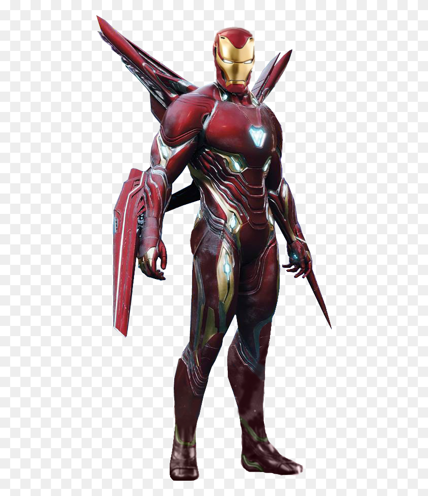 462x914 Descargar Png Ironman Imagen De Alta Calidad Iron Man Infinity War Suit, Armor, Toy, Quake Hd Png