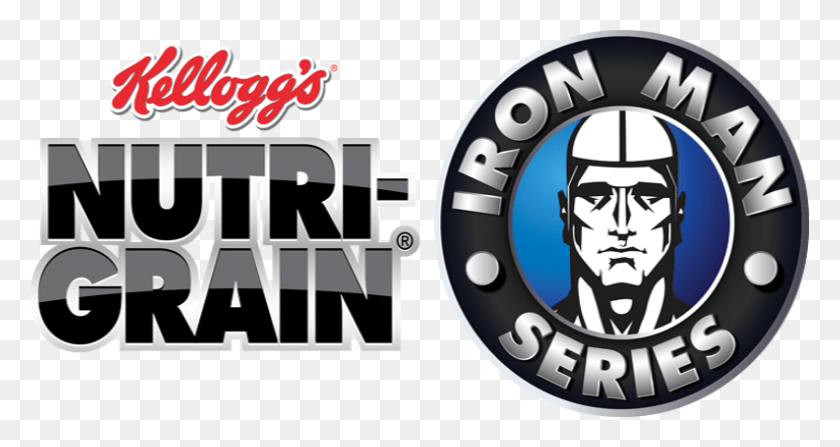 793x394 Descargar Png Ironman Serie Nutri Grain Iron Man, Etiqueta, Texto, Logo Hd Png