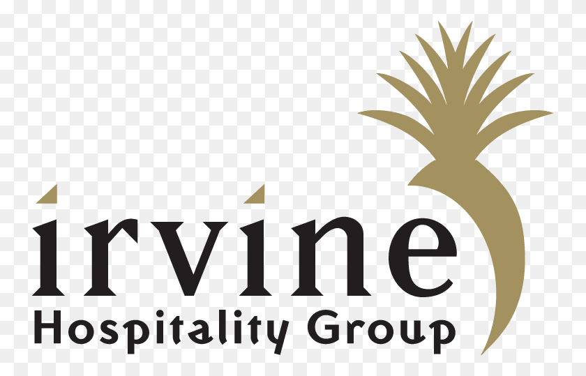 747x479 Irvine Hospitality Logo Pineapple, Text, Poster, Advertisement HD PNG Download