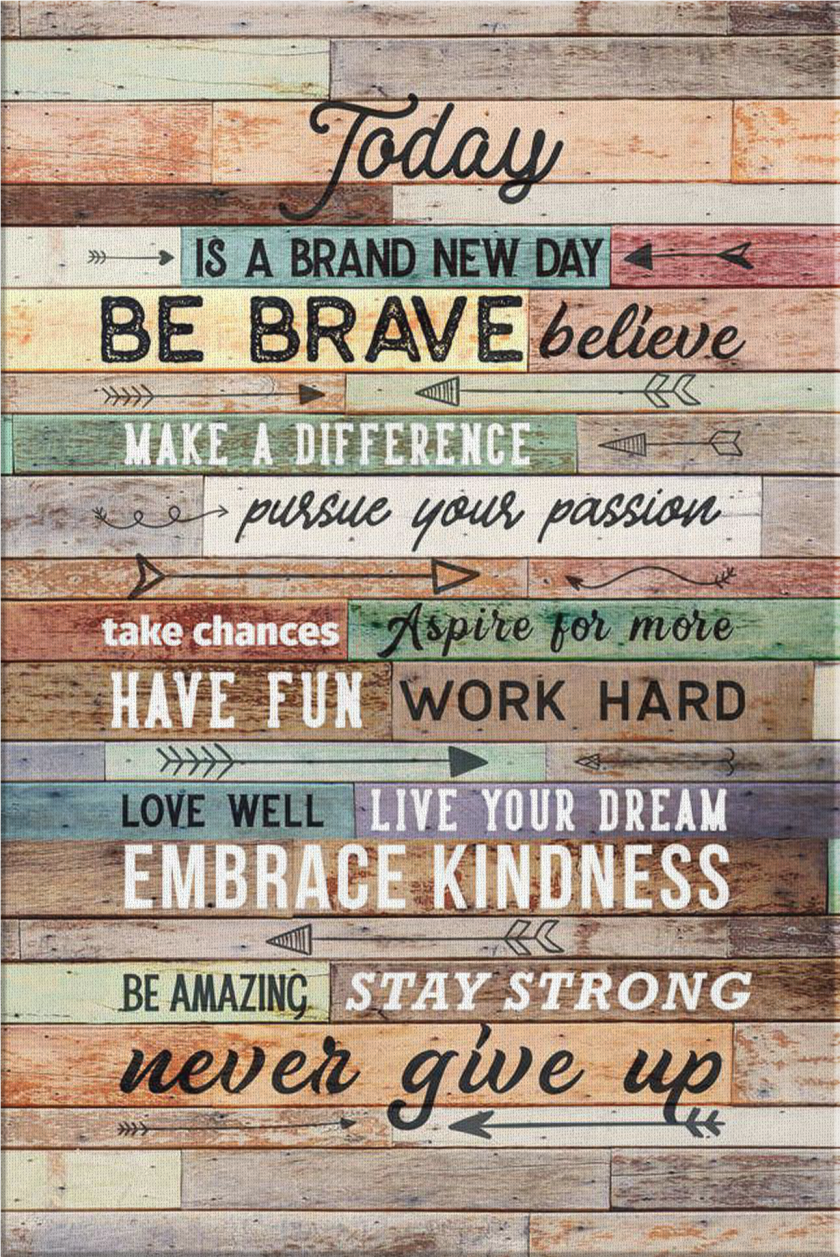 1291x1932 Is A Brand New Day Today Is A Brand New Day Canvas Sticker PNG