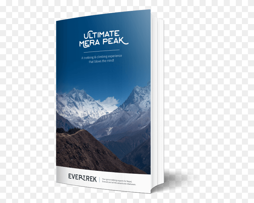 471x614 Is Mera Peak On Your Bucket List Everest, Poster, Advertisement, Outdoors HD PNG Download