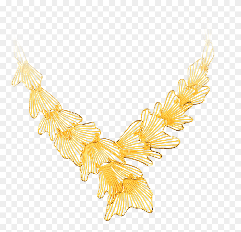 876x841 Is Pure Gold Transparent Illustration, Necklace, Jewelry, Accessories HD PNG Download