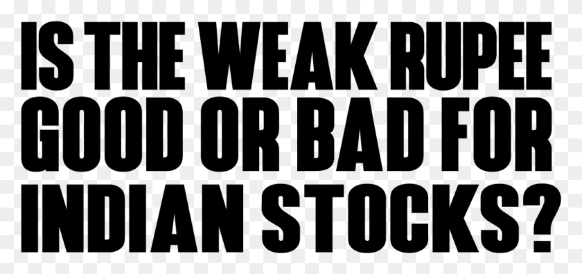 1081x466 Is The Weak Rupee Good Or Bad For Indian Stocks Poster, Gray, World Of Warcraft HD PNG Download