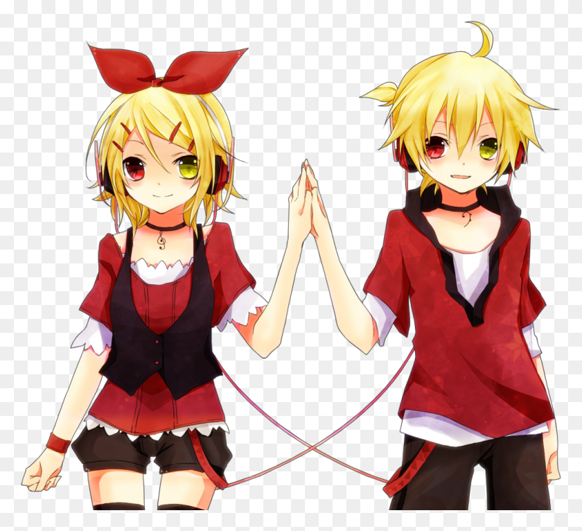 1024x927 Is This Your First Heart Anime Twins Boy And Girl, Comics, Book, Manga HD PNG Download