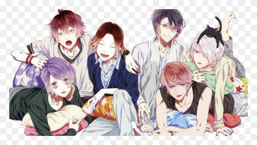 900x479 Is This Your First Heart Diabolik Lovers, Person, Human, Comics HD PNG Download