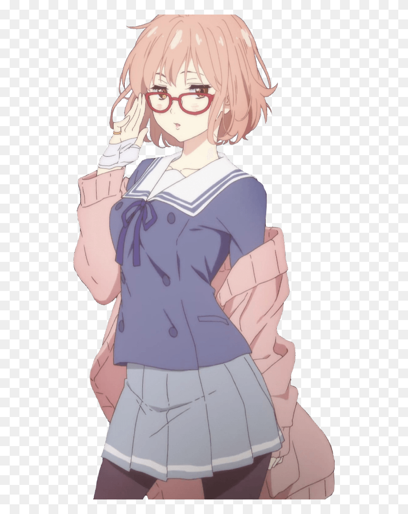 540x1000 Is This Your First Heart Kyoukai No Kanata Transparent, Clothing, Apparel, Person HD PNG Download