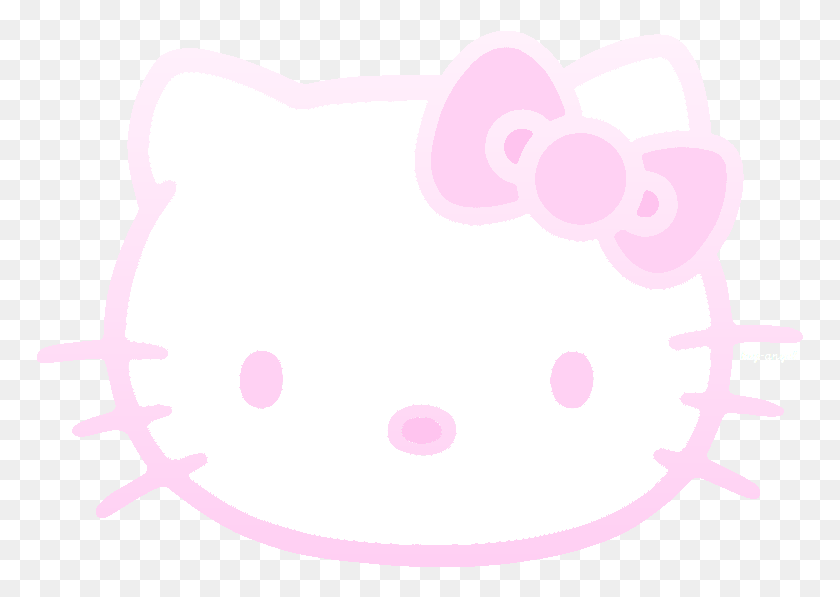 767x537 Is This Your First Heart Pink Hello Kitty Transparent, Texture, Pillow, Cushion HD PNG Download