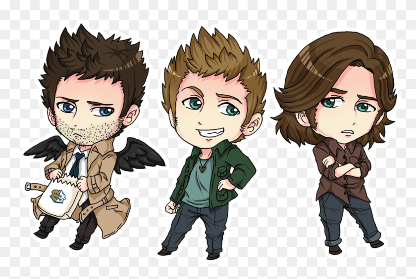 994x644 Is This Your First Heart Supernatural Stickers, Comics, Book, Person HD PNG Download