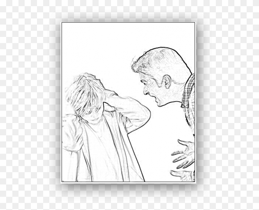 537x623 Is Yelling At Kids Normal Sketch, Person, Human HD PNG Download