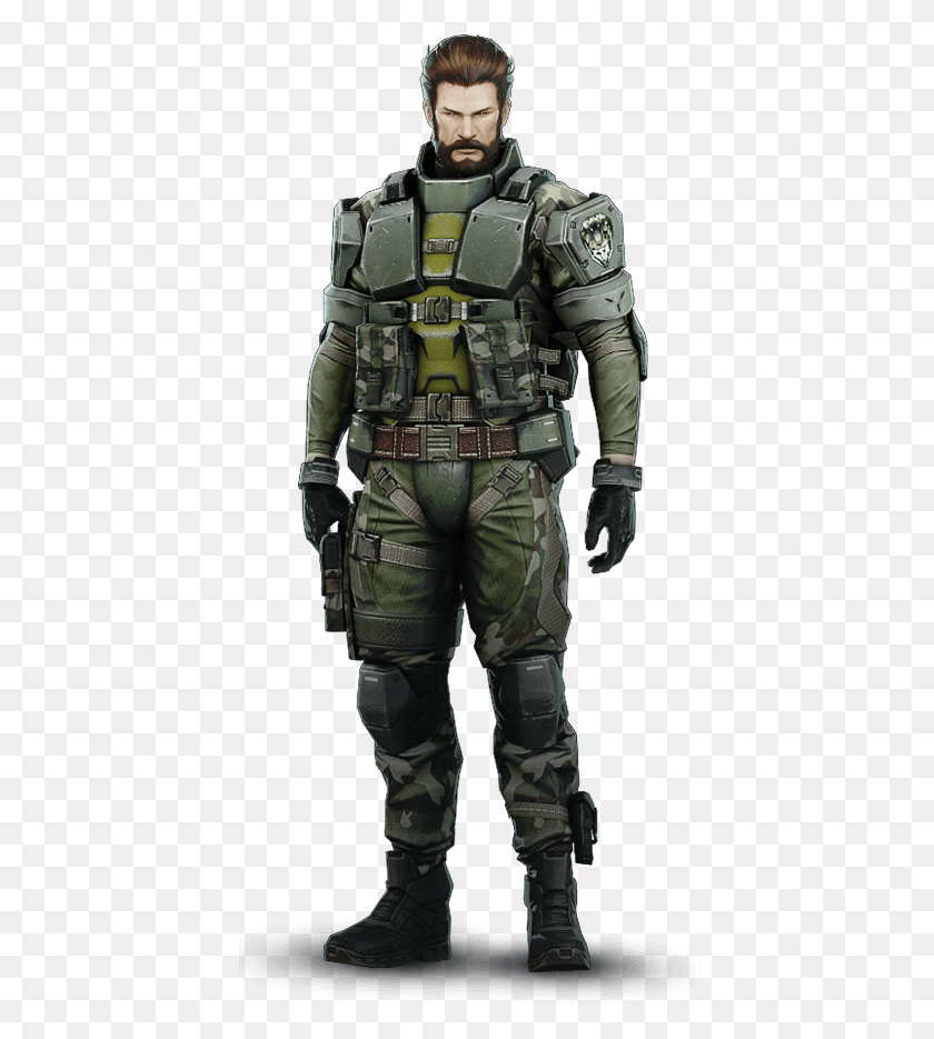411x875 Ishikawa Outfit 2 Ghost In The Shell Batou Figure, Person, Human, Armor HD PNG Download