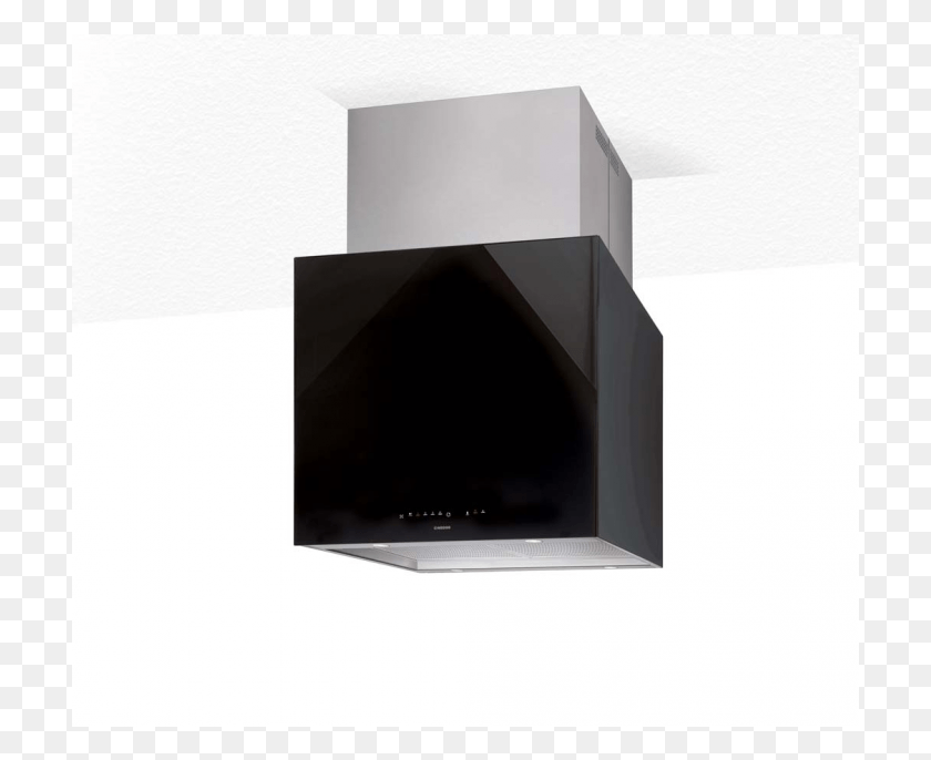 711x626 Isla Cube Glass Premium Black Hearth, Монитор, Экран, Электроника Hd Png Скачать