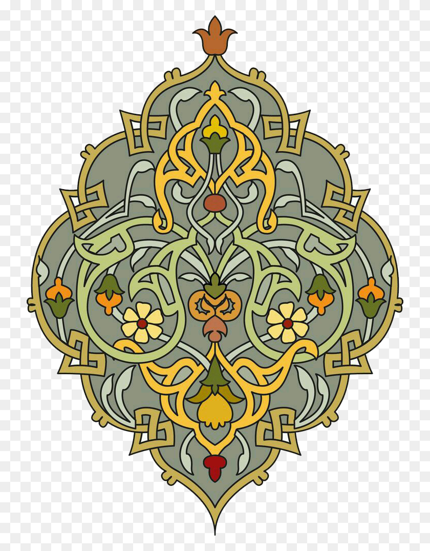 736x1015 Исламские Мотивы Исламские Узоры Узор Изображения Узор Арабески, Орнамент, Вышивка Png Скачать