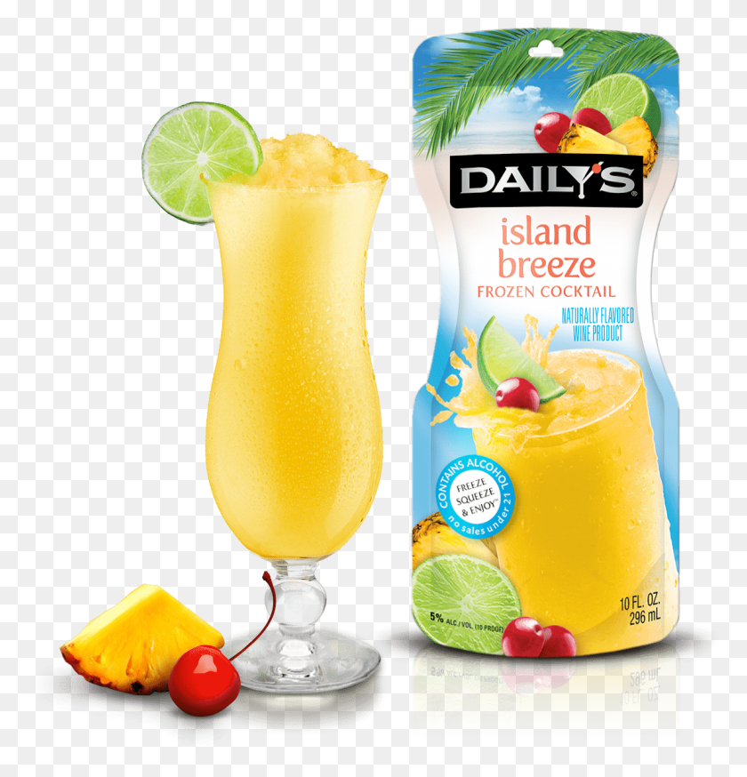 1134x1184 Island Breeze Batida, Juice, Beverage, Drink HD PNG Download