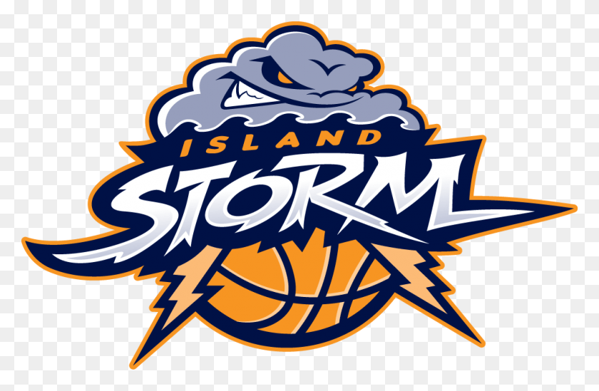 1000x628 Island Storm Basketball Island Storm Basketball Logo, Text, Label, Alphabet HD PNG Download