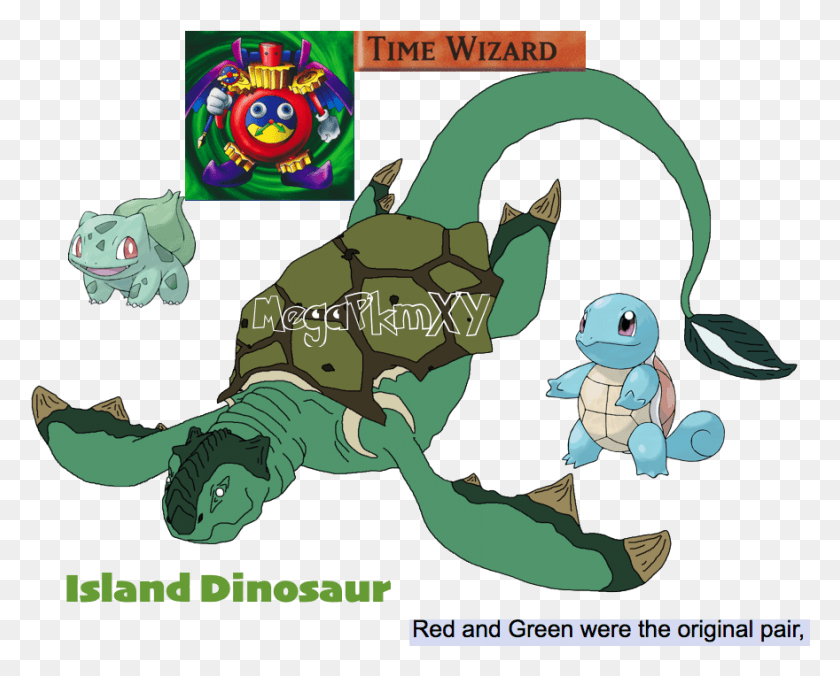 880x696 La Isla De La Tortuga De Dinosaurio Legendario Para Verde Hoja No Mega Dinosaurio Pokemon, Animal, Vida Marina, Tortuga Hd Png