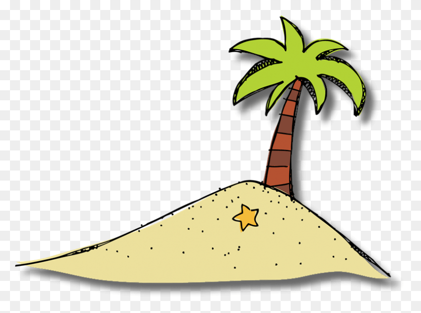 790x572 Islands Clip Art Clip Art, Tree, Plant, Palm Tree HD PNG Download
