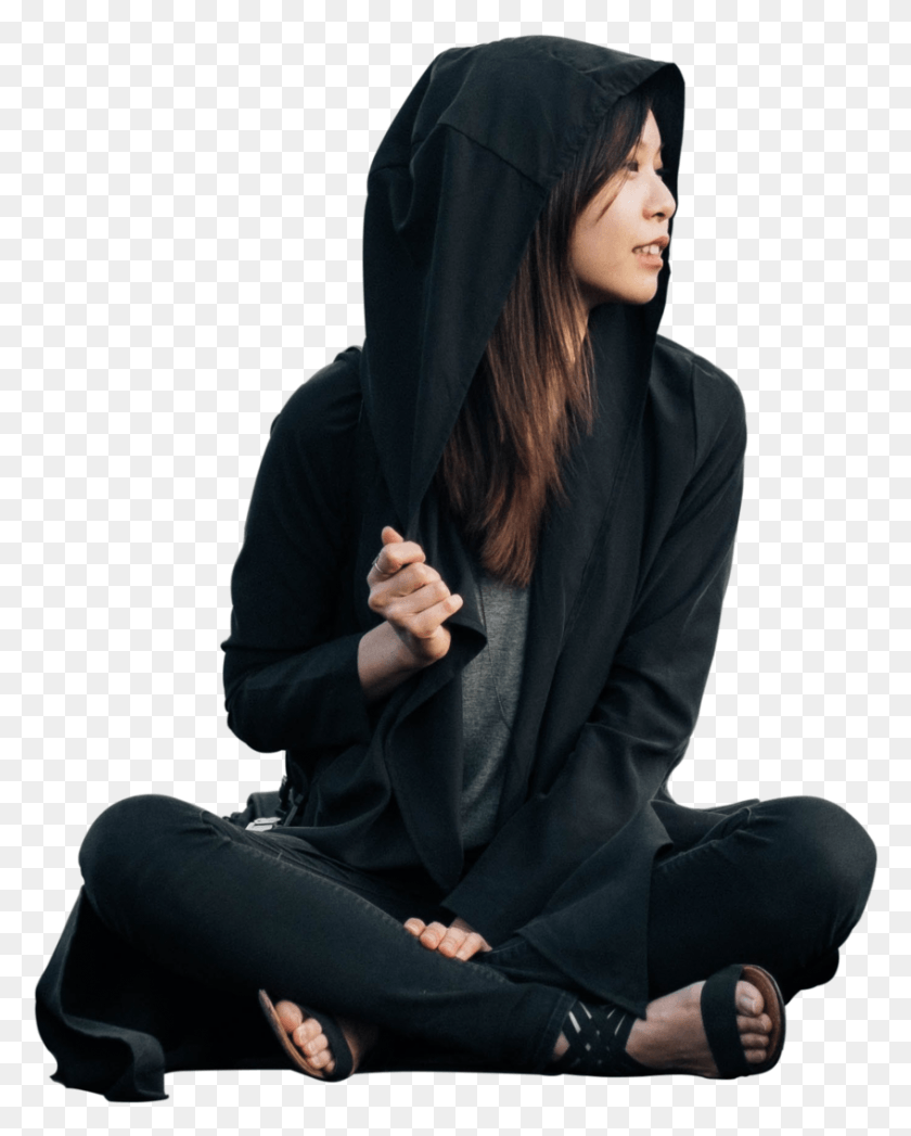 847x1072 Isolated Woman Model Young Female Attractive Peoples, Clothing, Apparel, Sleeve HD PNG Download