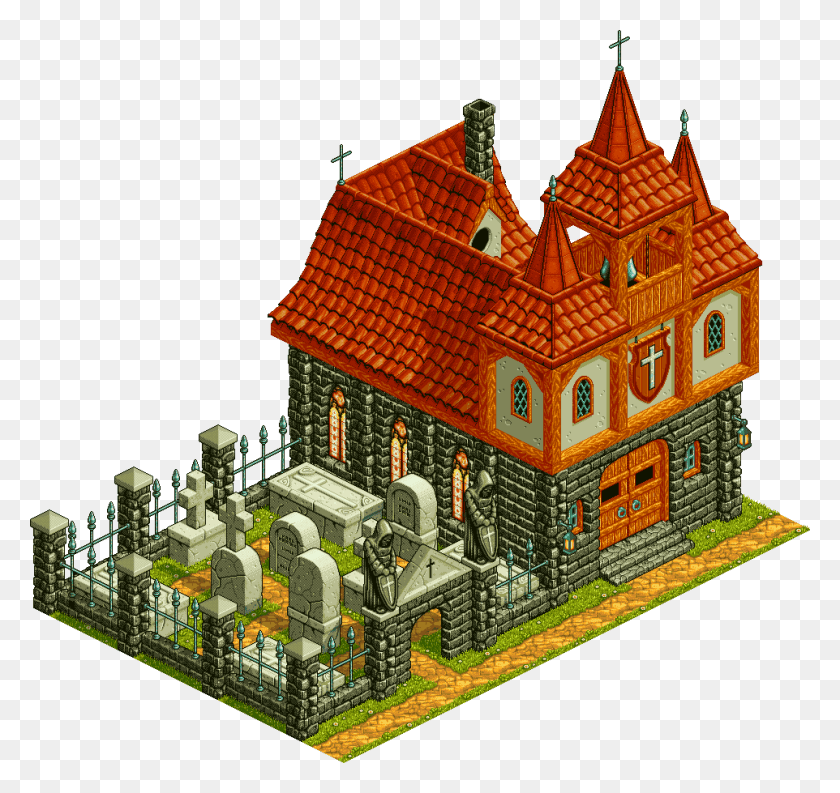 962x905 Isometric Building Isometric Castle Games, Robot, Urban, Housing HD PNG Download