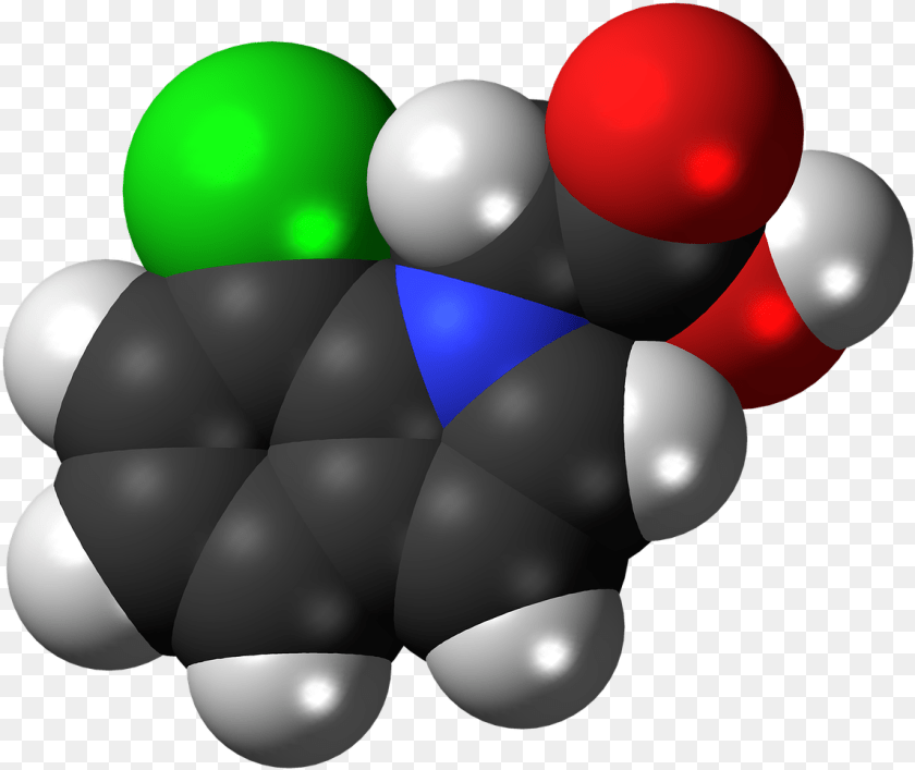Isoquinoline, Sphere Sticker PNG