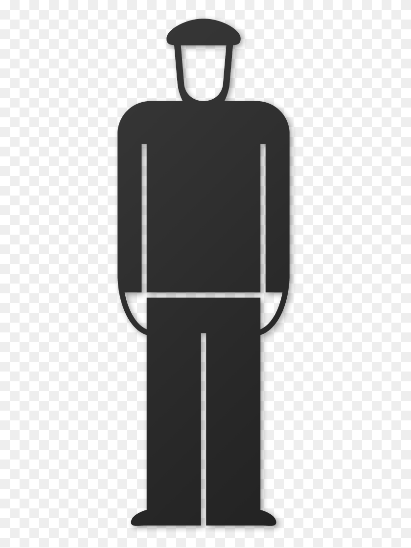 375x1061 Isotype Stickman Standing, Electronics, Gray, Text HD PNG Download
