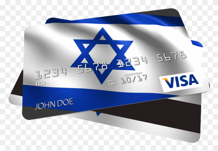 876x587 Israel Flag, Text, Credit Card HD PNG Download