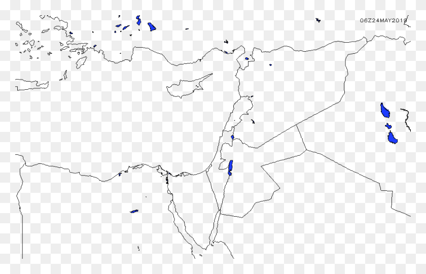 965x595 Mapa Png / Mapa De Superposición Grande De Israel Png