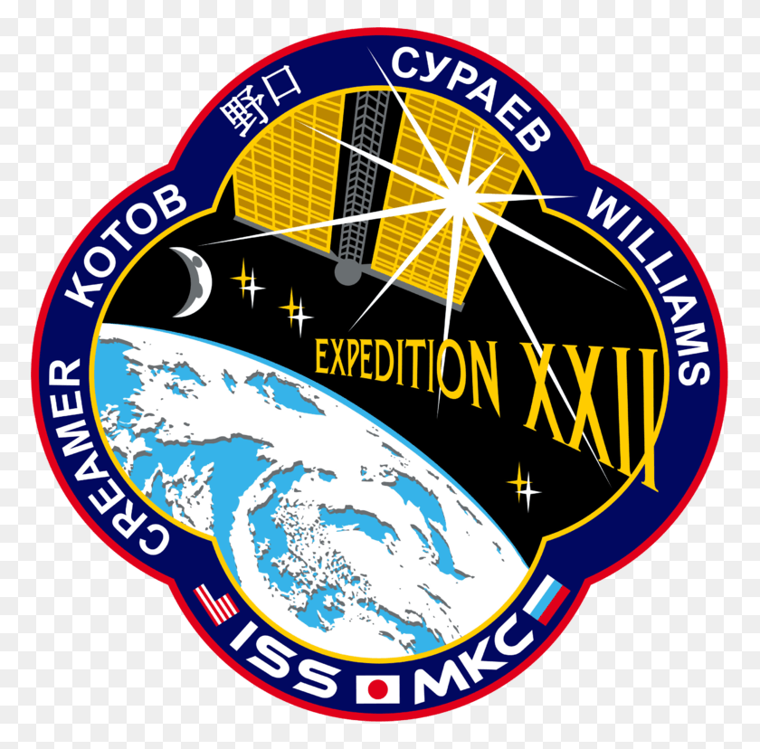 771x768 Iss Expedition 22 Patch Expedition, Этикетка, Текст, Логотип Hd Png Скачать