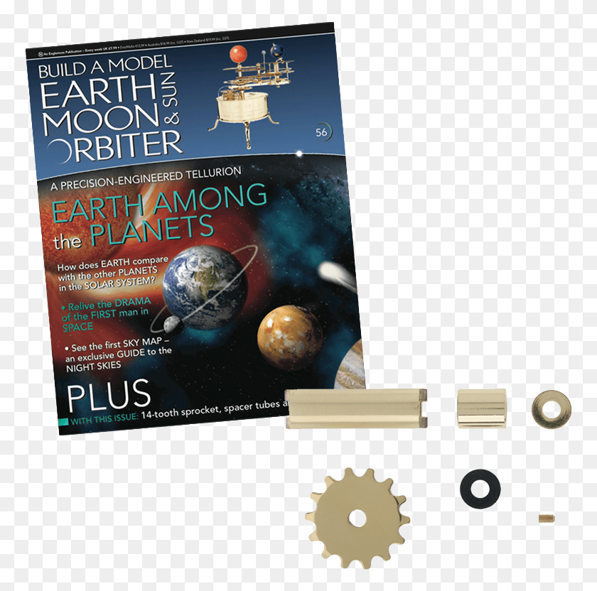 770x772 Descargar Png Emisión Planetario Eaglemoss Orrery, Poster, Publicidad, Flyer Hd Png