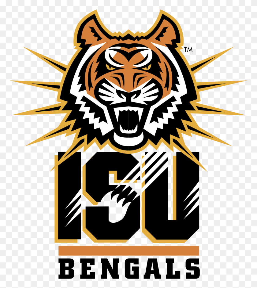 1933x2191 Isu Bengals Logo Transparent Idaho State Bengals Football, Lesser Panda, Bear, Wildlife HD PNG Download