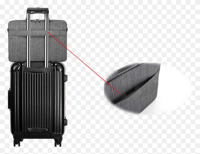 812x610 It Also Includes A Trolley Sleeve So You Can Secure Asus Artemis 15quot Laptop Carry Case, Luggage, Suitcase HD PNG Download