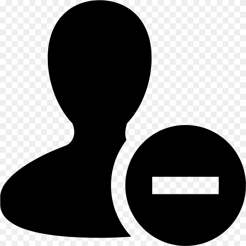 It Is An Icon Of Remove User Male Create User Icon, Gray Transparent PNG