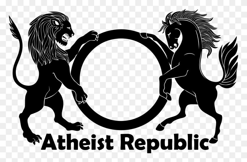 2648x1677 It Is Increasingly Common To See Atheist Symbols In Atheist Republic Logo, Gray, World Of Warcraft HD PNG Download