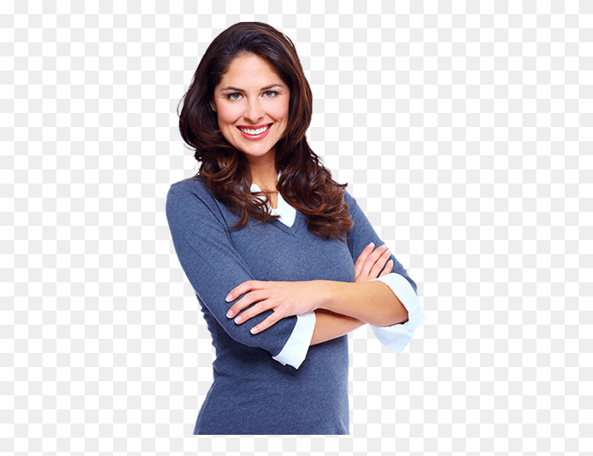 374x586 It Services In Dubai Business Woman Smile, Person, Human, Female HD PNG Download