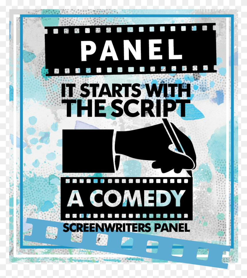 910x1035 It Starts With The Script Poster, Advertisement, Flyer, Paper Descargar Hd Png